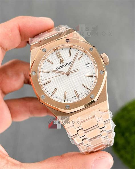 white face audemars piguet|Audemars Piguet 41mm.